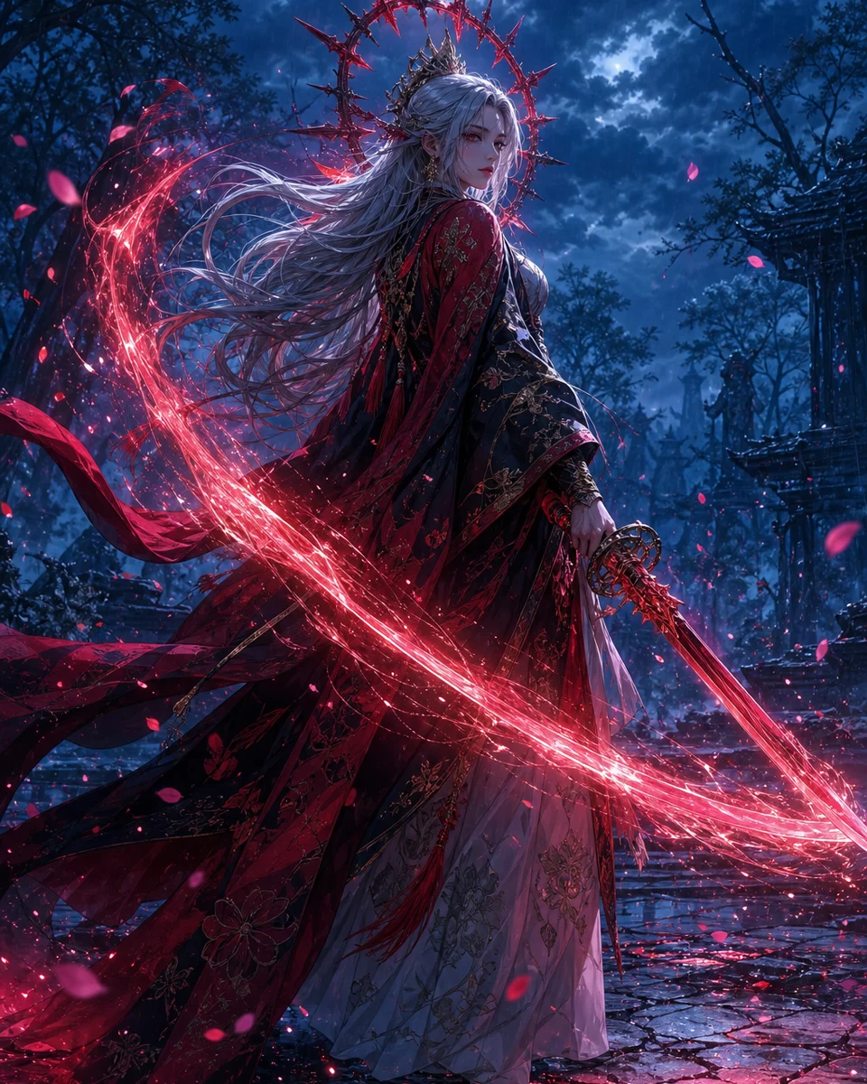 Crimson Blade inspiration preview