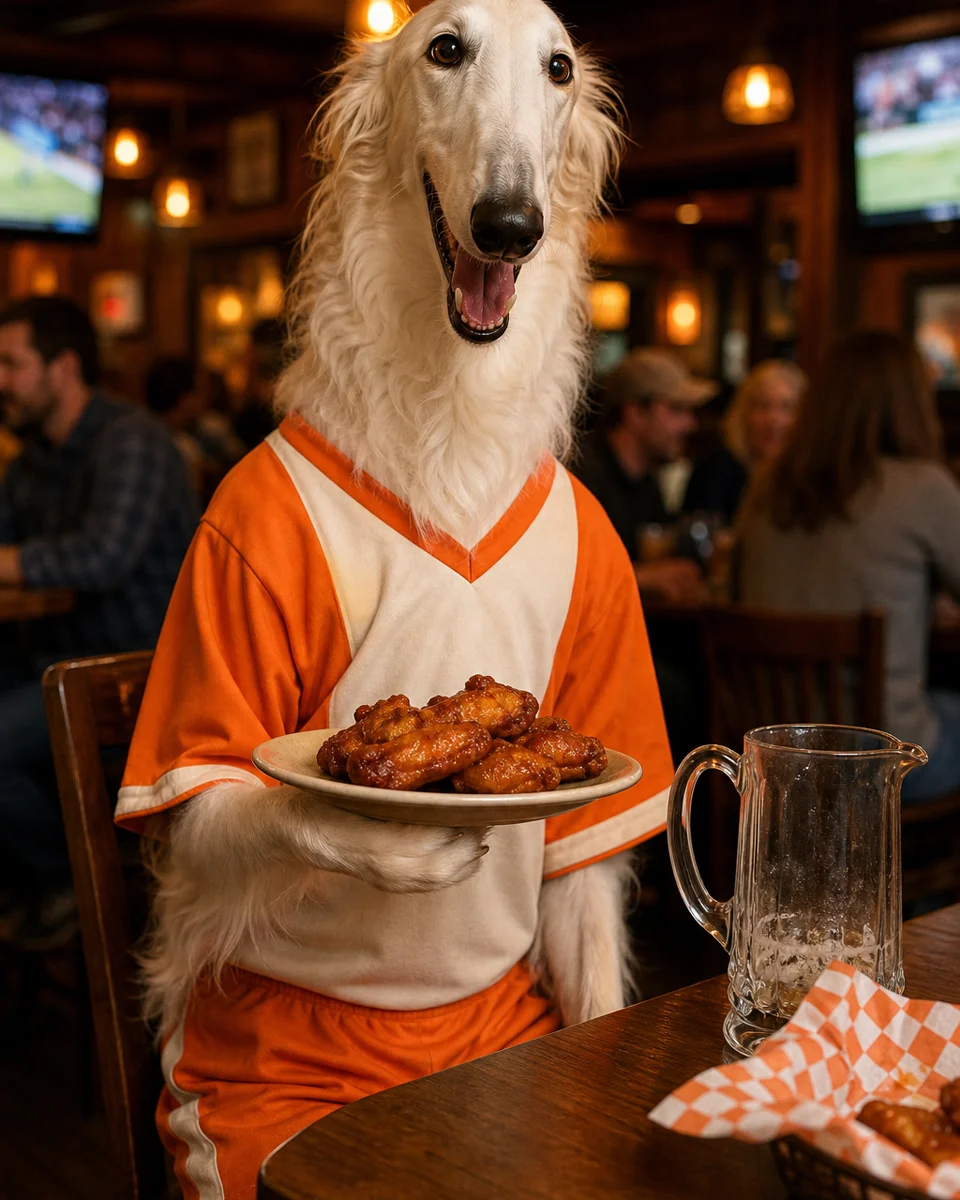 Barroom Borzoi inspiration preview
