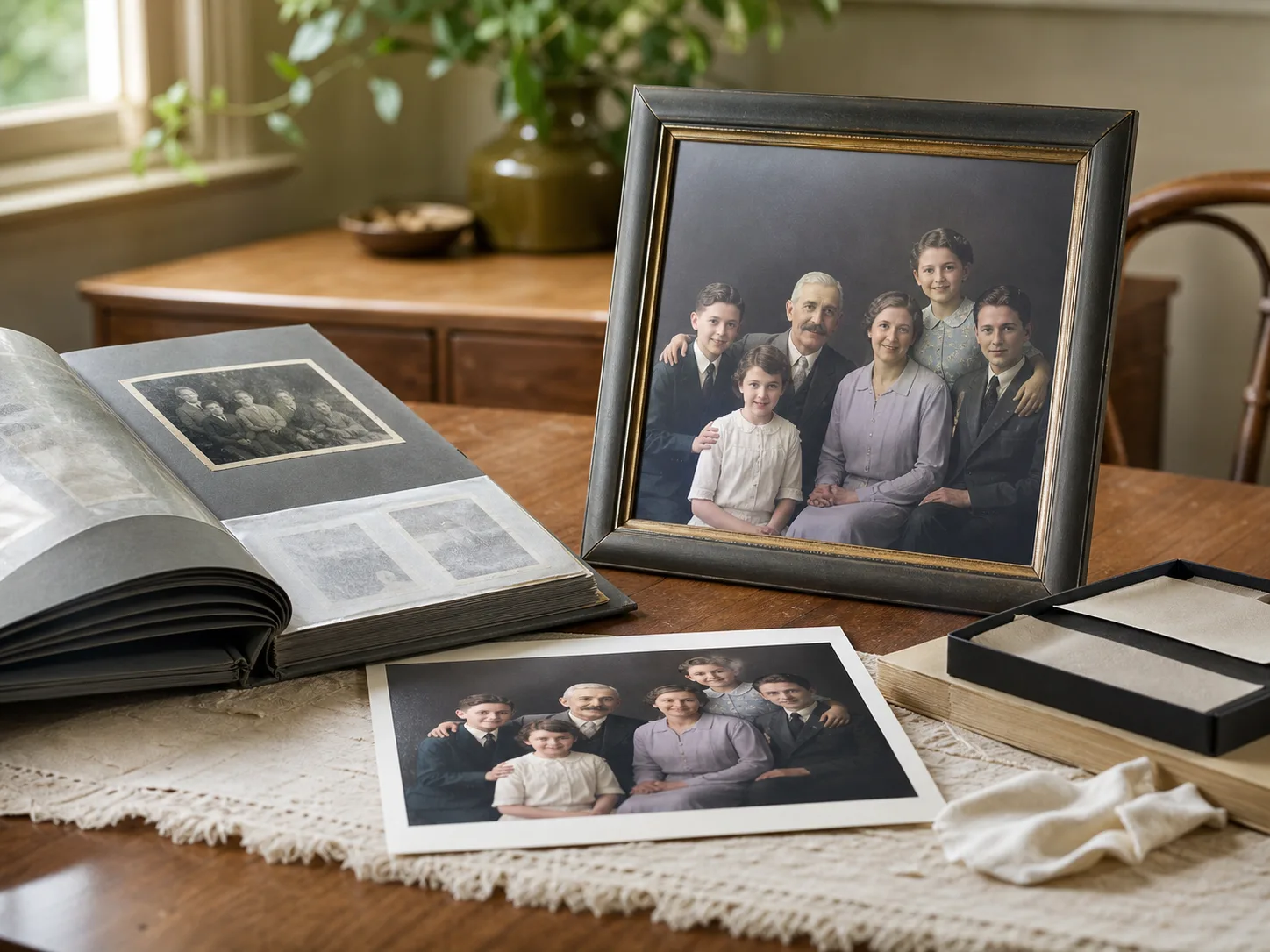 Restore Old Photos Online for Family Archives and Reprints