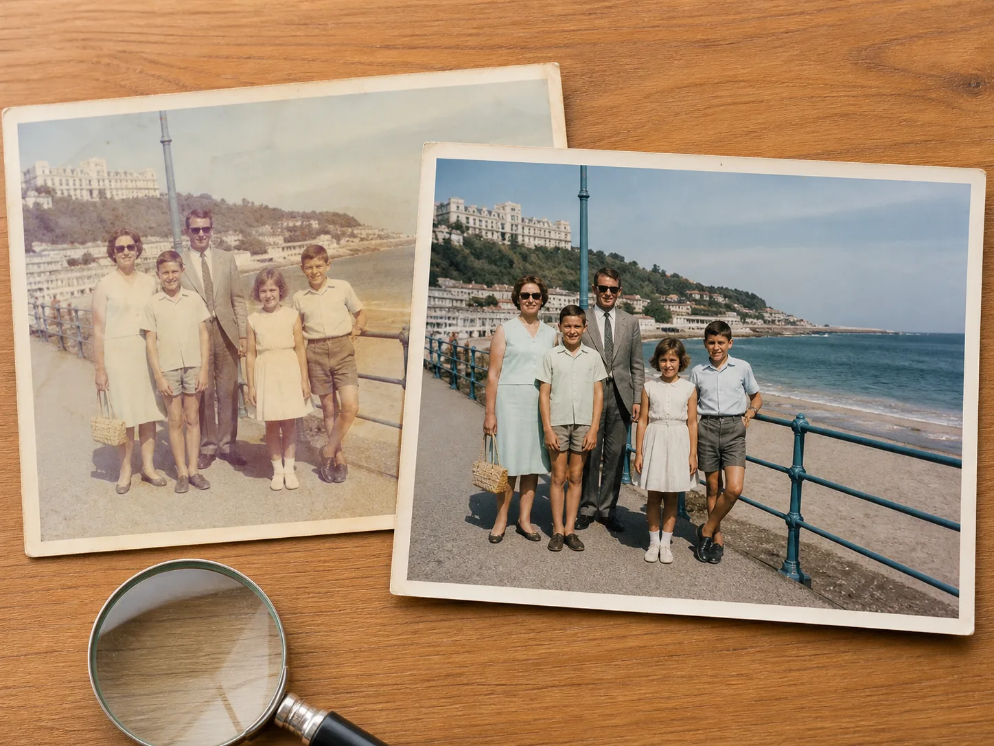 Enhance Old Photos with Natural Color and Clarity